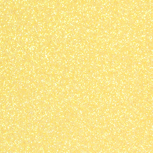 Siser Glitter 12"x20" Sheet - Lemon Sugar