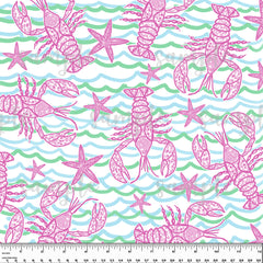 Tropical Fish. Lilly P Inspired Printed Pattern Vinyl Design #17