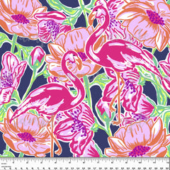 Flamingo. Lilly P Inspired Printed Pattern Vinyl Design #1