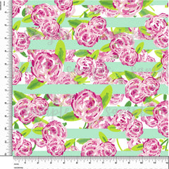 Hibiscus. Flowers. Lilly P Inspired Printed Pattern Vinyl Design #46