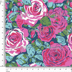 Hibiscus. Flowers. Lilly P Inspired Printed Pattern Vinyl Design #46