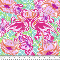 Flamingo. Lilly P Inspired Printed Pattern Vinyl Design #4