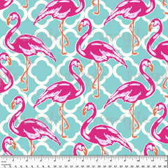Flamingo. Lilly P Inspired Printed Pattern Vinyl Design #6