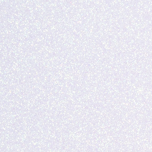 Siser Glitter 10"x12" Sheet - Rainbow White