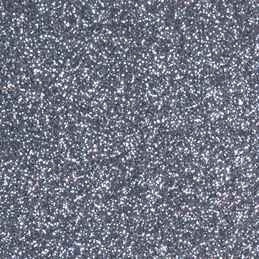 Siser Glitter 12"x20" Sheet - Black Silver