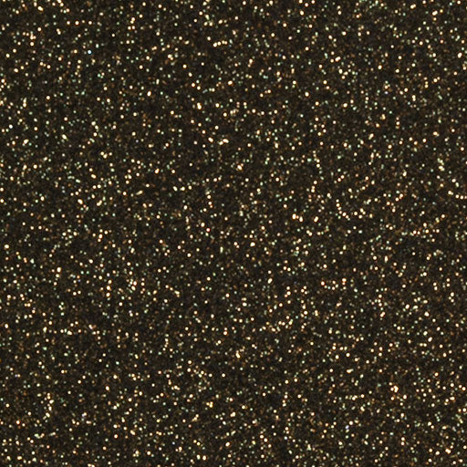 Siser Glitter 12"x20" Sheet - Black Gold