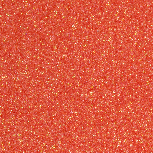 Siser Glitter 12"x20" Sheet - Ember Orange