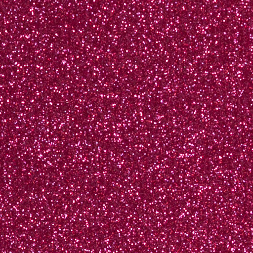 Siser Glitter 12"x12" Sheet - Hot Pink