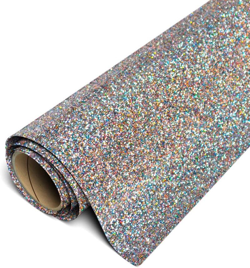 Siser Glitter 12" Roll - Light Multi
