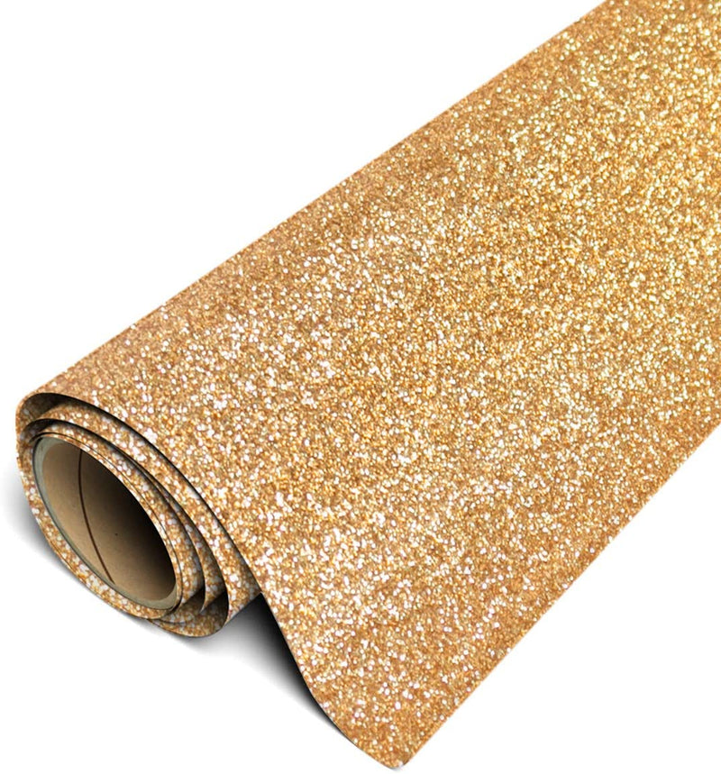 Siser Glitter 12" Roll - Old Gold