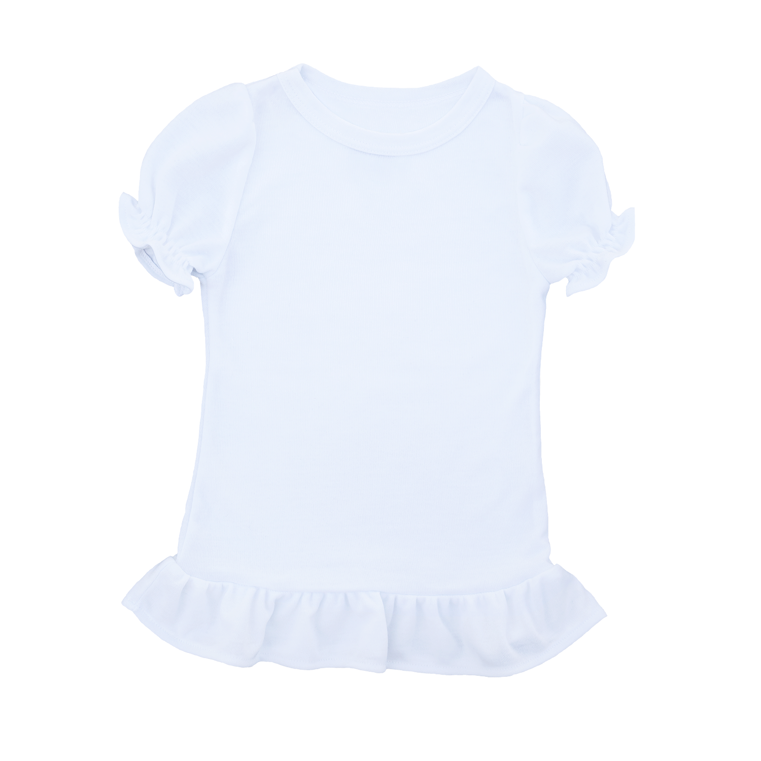 White Ruffle Shirt Kate s Craft Store