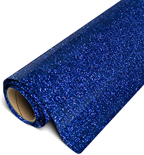 Siser Glitter 12" Roll - Royal Blue