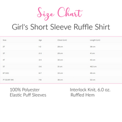White Ruffle Shirt