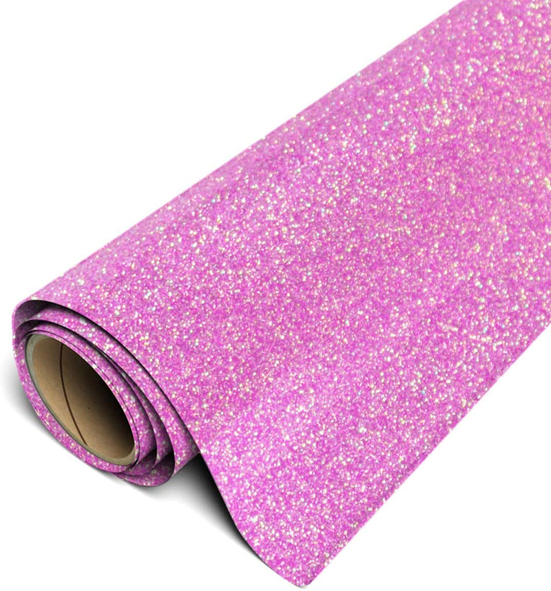 Siser Glitter 12" Roll - Translucent Pink